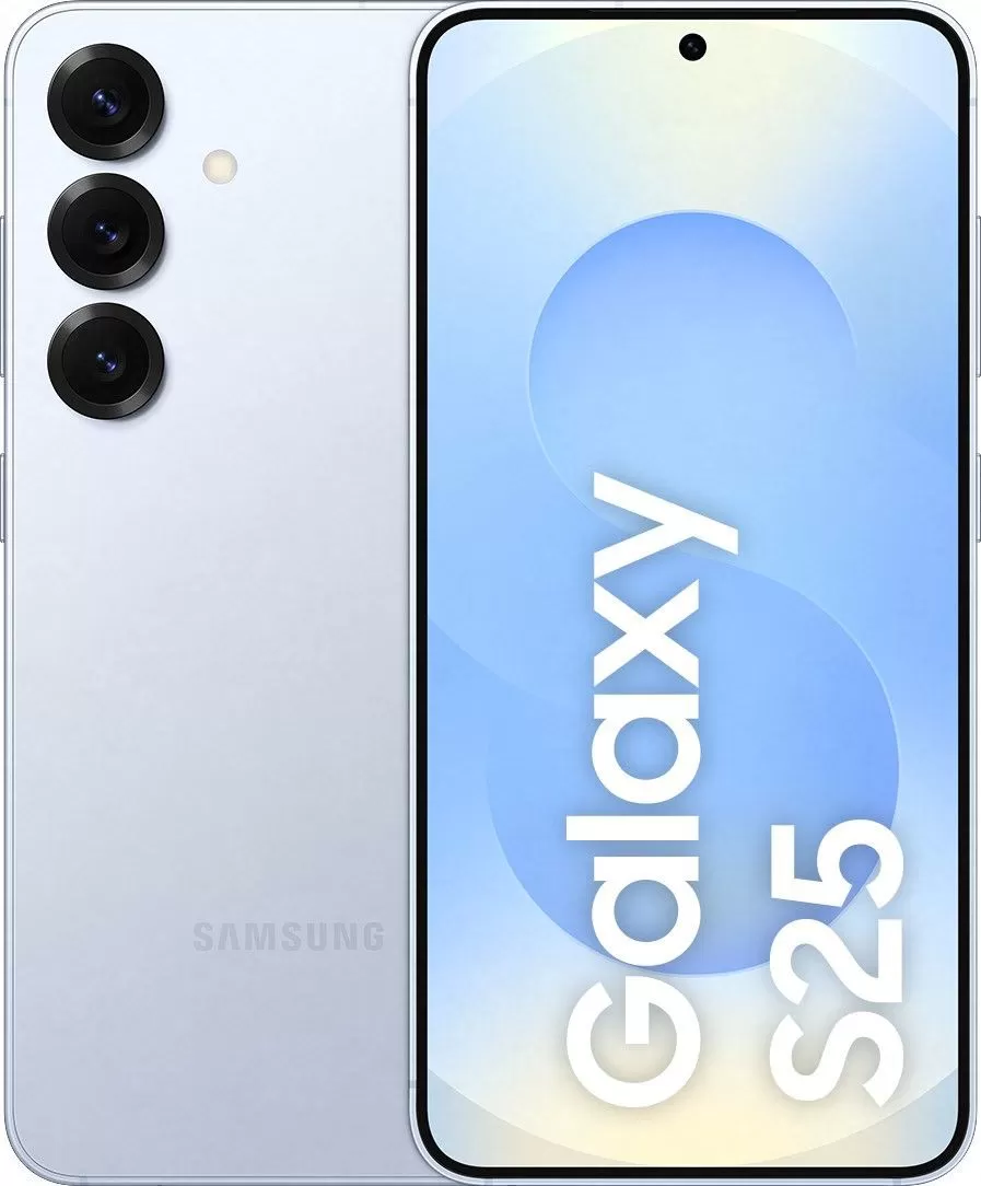 Смартфон Samsung Galaxy S25 12/128 ГБ, голубой (Icyblue)