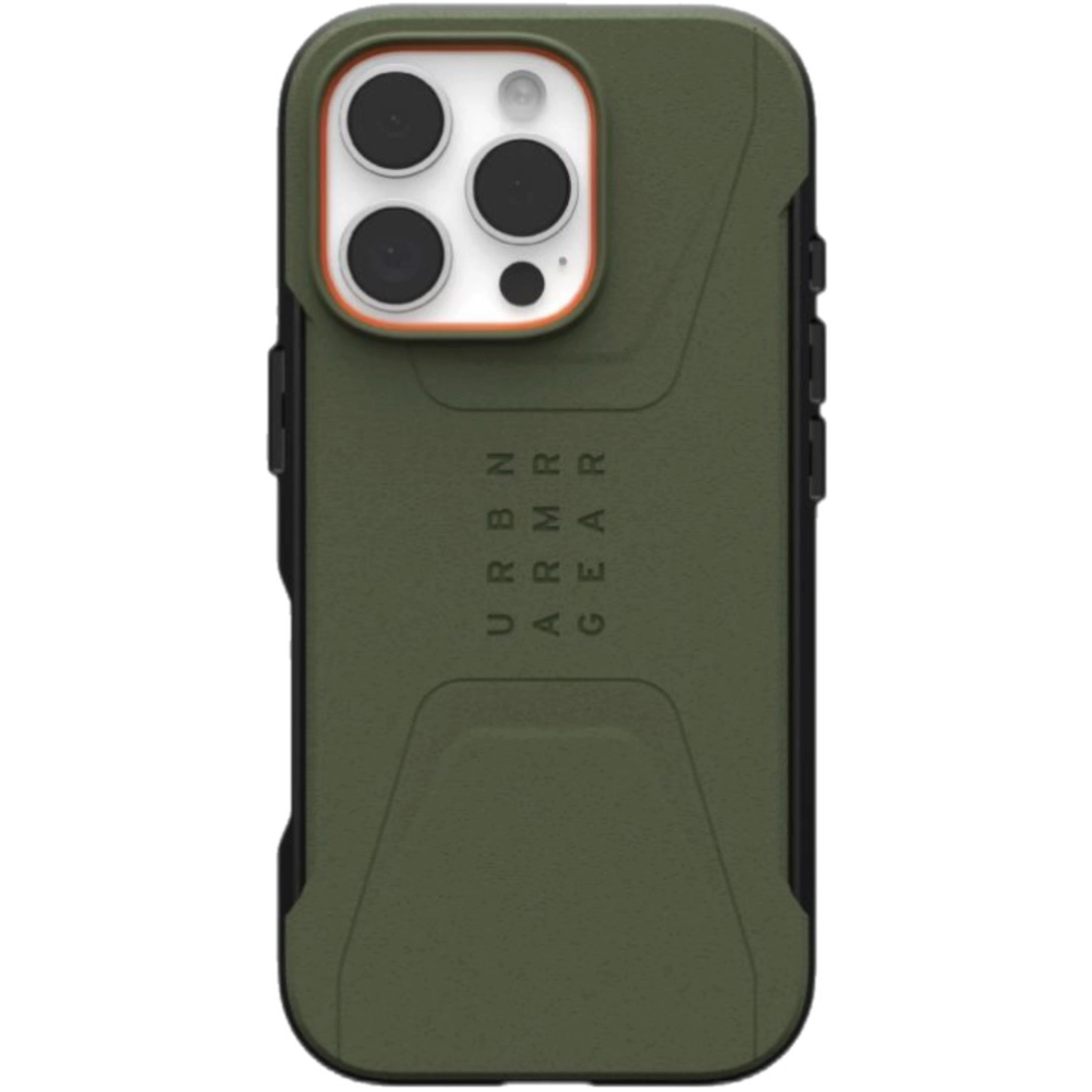 Чехол с поддержкой Magsafe UAG Civilian iPhone 16 Pro Max, оливковый