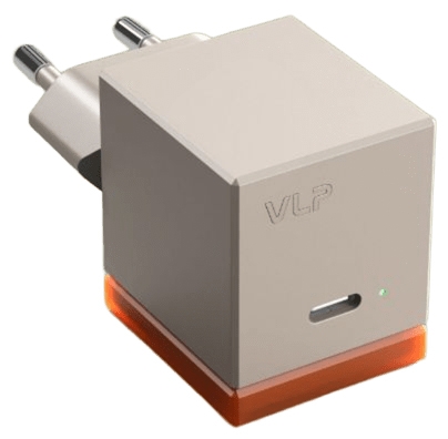 Сетевое зарядное устройство "vlp" NEO 45Вт USB-С, янтарно-серый